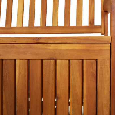 Bancă de Depozitare Lemn Acacia - Spațiu Generos