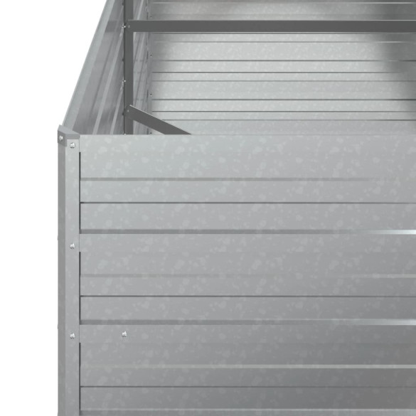 Strat Înălțat Grădină Oțel Galvanizat 160x80x77 cm