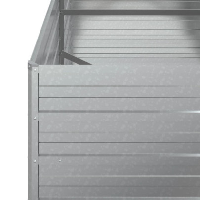 Strat Înălțat Grădină Oțel Galvanizat 160x80x77 cm