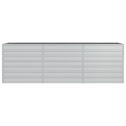 Strat Înălțat Grădină Oțel Galvanizat 240x80x77 cm - Livrare Gratuită