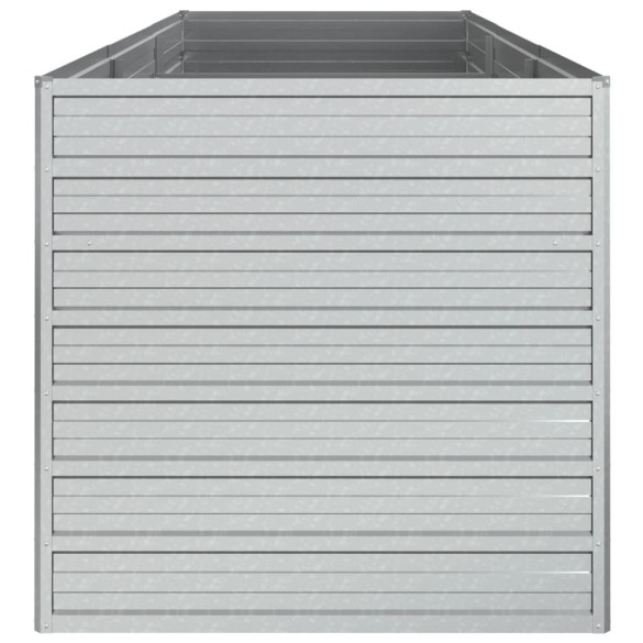 Strat Înălțat Grădină Oțel Galvanizat 240x80x77 cm - Livrare Gratuită