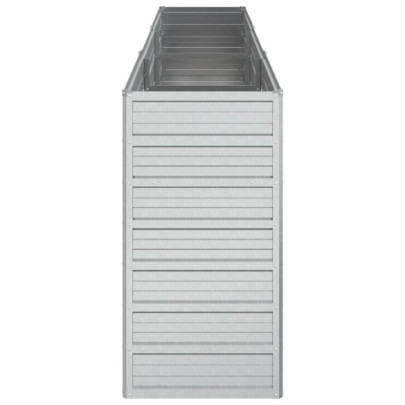 Strat Înălțat Grădină Oțel Galvanizat 240x40x77 cm