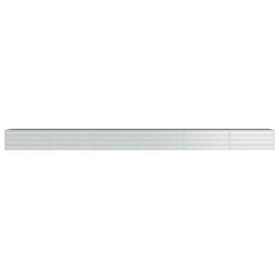 Strat Înălțat Grădină Oțel Galvanizat 600x80x45 cm