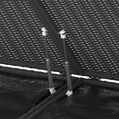 Ladă Grădină Ratan PE Negru - Depozitare Perne Exterior