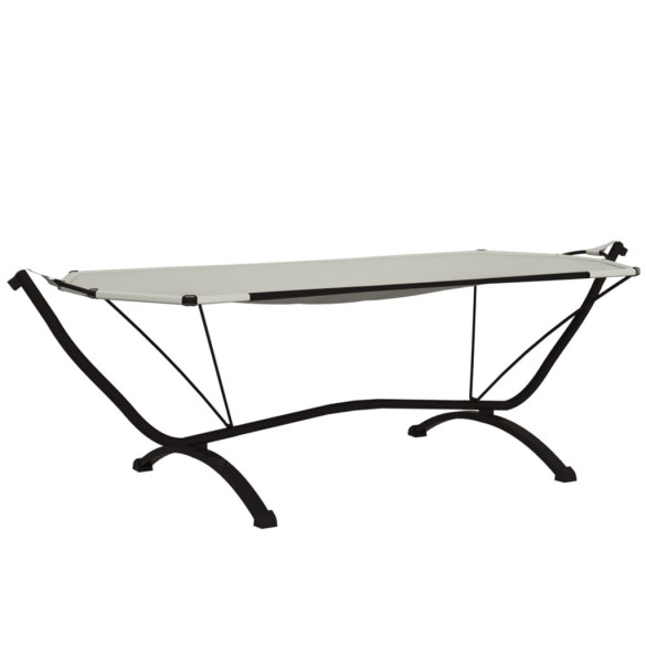 Pat Exterior cu Baldachin - Crem, Oțel & Oxford | Livrare Gratuită