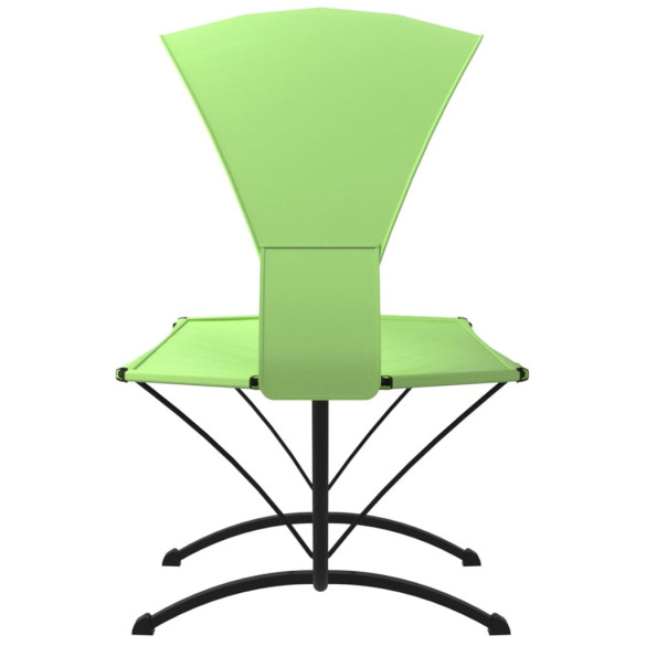 Pat de Exterior cu Baldachin Verde - Oțel & Oxford