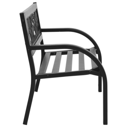 Bancă Grădină Copii Oțel 86 cm - Livrare Gratuită