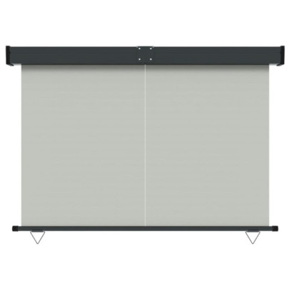 Copertină Laterală Balcon Gri | Protecție UV și Intimitate