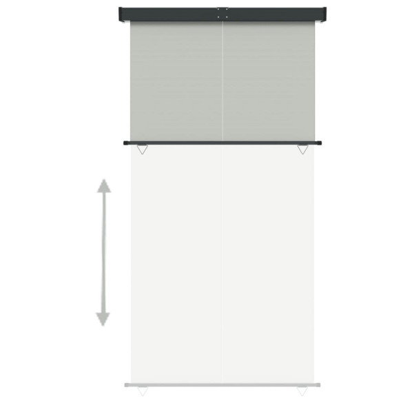 Copertină Laterală Balcon Gri | Protecție UV și Intimitate