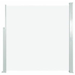 Copertină Laterală Retractabilă Terasă - Crem 140x300 cm 2