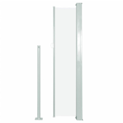 Copertină Laterală Retractabilă Terasă - Crem 140x300 cm