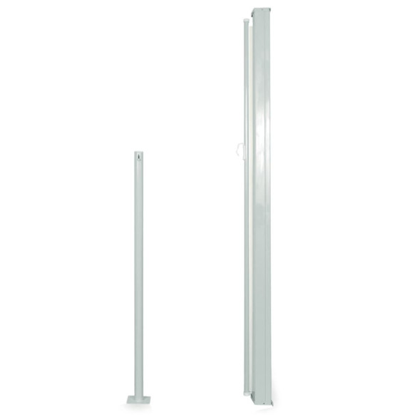 Copertină Laterală Retractabilă Terasă - Crem 160x300 cm