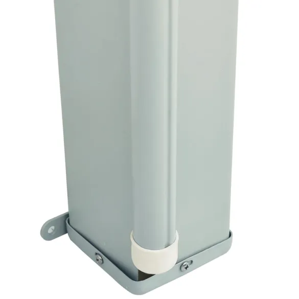 Copertină Laterală Retractabilă Roșu - Protecție UV