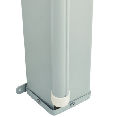 Copertină Laterală Retractabilă Roșu - Protecție UV