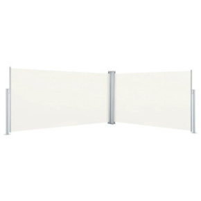 Copertină Laterală Retractabilă Crem 160x600 cm | Livrare Gratuită