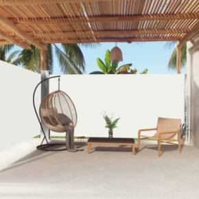 Copertină Laterală Retractabilă Crem - 180x600 cm | Livrare Gratuită