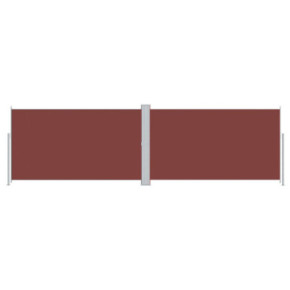 Copertină Laterală Retractabilă Maro - 180x600 cm | Livrare Gratuită 2