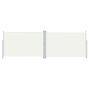 Copertină Laterală Retractabilă Crem 200x600 cm | Livrare Gratuită 2