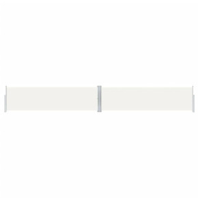 Copertină Laterală Retractabilă Crem - 140x1000 cm 2