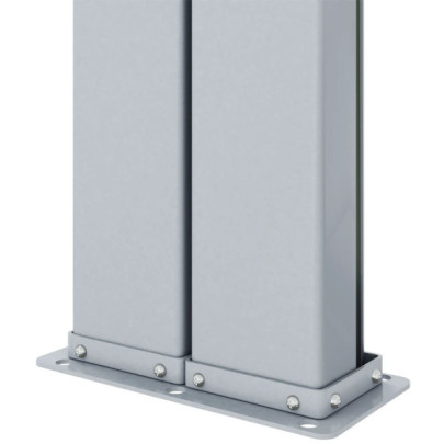 Copertină Laterală Retractabilă Crem - 140x1000 cm