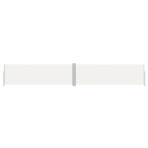 Copertină Laterală Retractabilă - Crem - 160x1000 cm 2