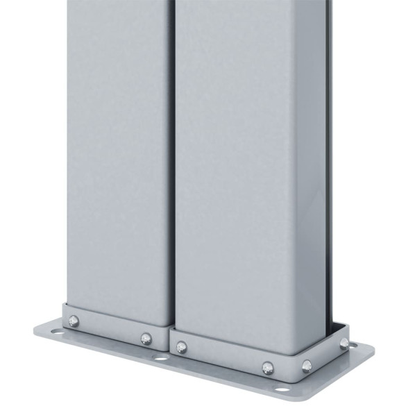 Copertină Laterală Retractabilă Crem - 180x1000 cm