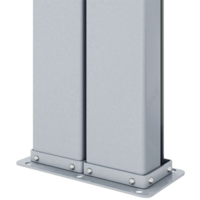 Copertină Laterală Retractabilă Negru 220x1000 cm | Livrare Gratuită