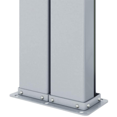 Copertină Laterală Retractabilă Maro - Livrare Gratuită