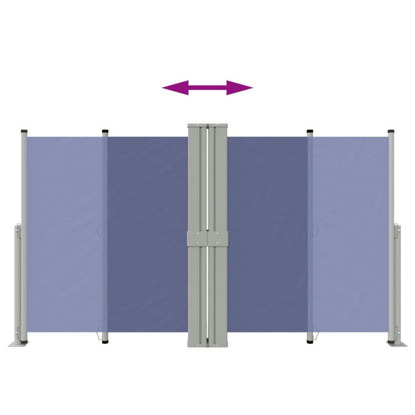 Copertină Laterală Retractabilă Albastră - 140x1200 cm
