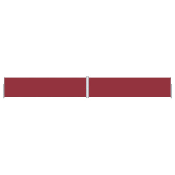 Copertină Laterală Retractabilă Roșie - 160x1200 cm