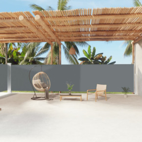 Copertină Laterală Retractabilă Antracit 180x1200 cm