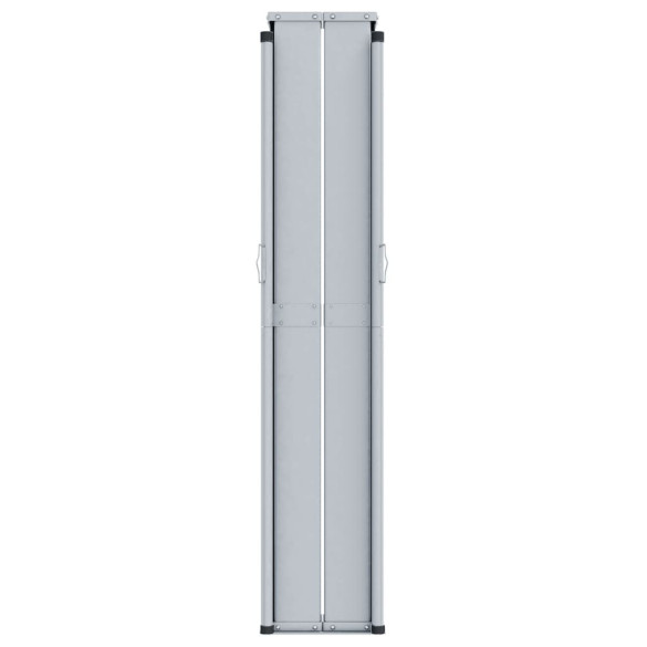 Copertină Laterală Retractabilă - Negru - 200x1200 cm