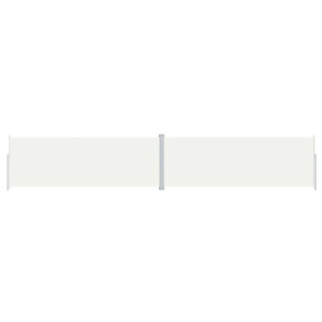 Copertină Laterală Retractabilă Crem - 220x1200 cm | Livrare Gratuită 2