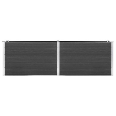 Strat Ridicat Grădină WPC 200x100 cm - Livrare Gratuită