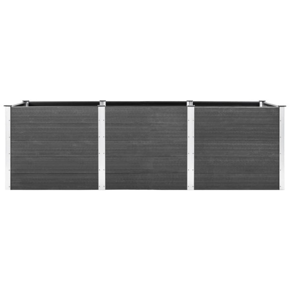 Strat Înălțat Grădină WPC 300x50x91 cm - Gri | Comandă Acum