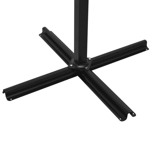 Umbrelă Grădină Lemn Masiv 400x300 cm | Livrare Gratuită