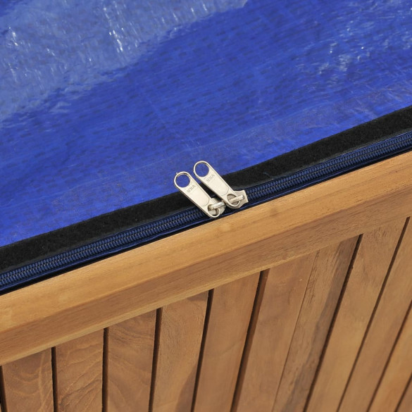 Cutie Grădină Lemn Masiv Tec - Depozitare Exterior