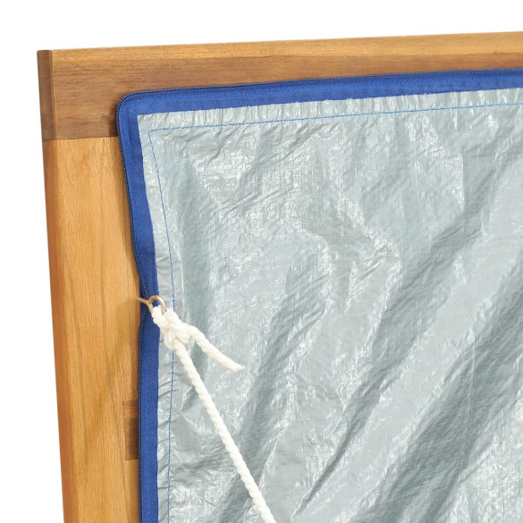 Cutie Grădină Lemn Masiv Tec | Depozitare Unelte