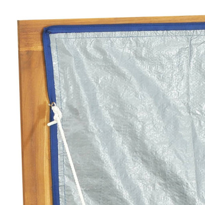 Cutie Grădină Lemn Tec 200x50x55 cm | Depozitare Spațioasă