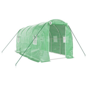 Seră Verde 8m² cu Cadru Oțel | Livrare Gratuită 2