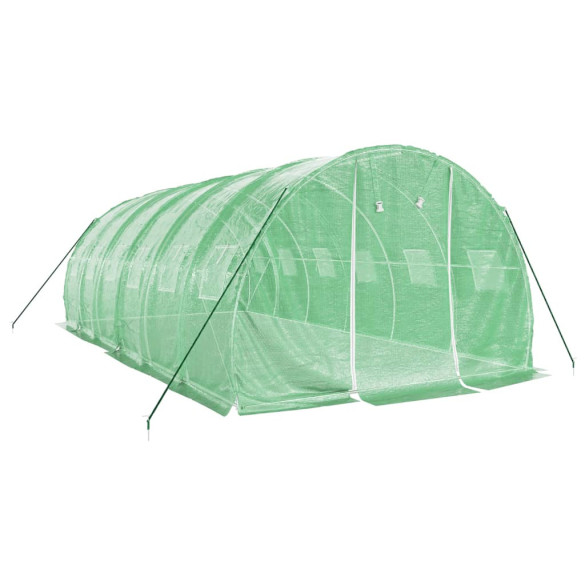 Seră Gradina 6x3m - Cadru Oțel cu Acoperire PE Seră Gradina 6x3m - Cadru Oțel cu Acoperire PE