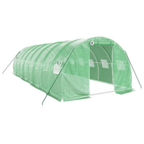 Seră Verde 24m² cu Cadru Oțel | Cultiv Protejat 2