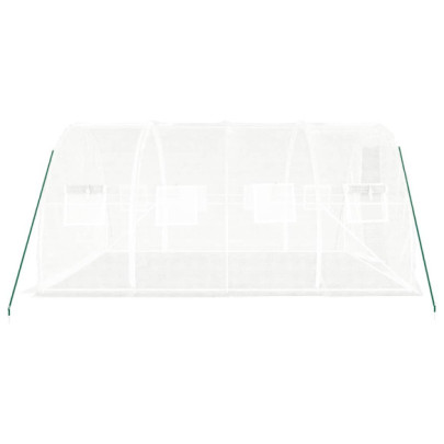 Seră Albă 4x3m cu Cadru Oțel | Livrare Gratuită