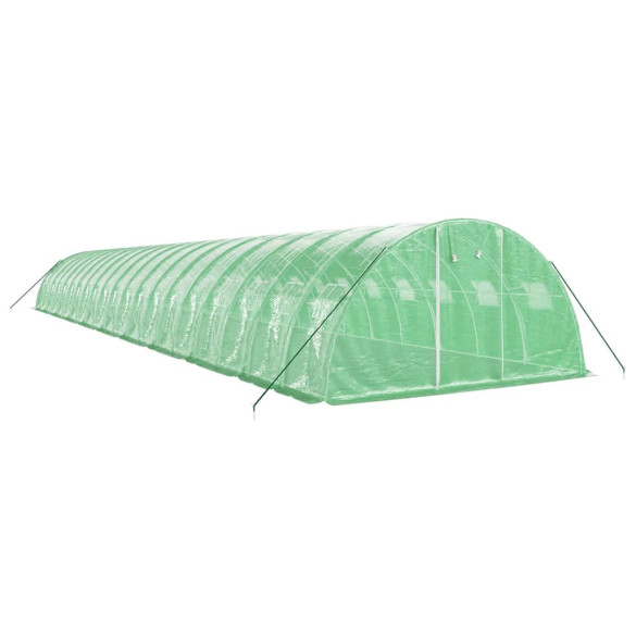 Seră Profesională 20x4m - Cadru Oțel, Acoperiș PE Seră Profesională 20x4m - Cadru Oțel, Acoperiș PE