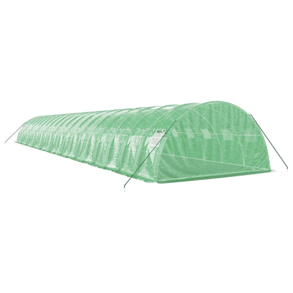 Seră Profesională 20x4m - Cadru Oțel, Acoperiș PE Seră Profesională 20x4m - Cadru Oțel, Acoperiș PE