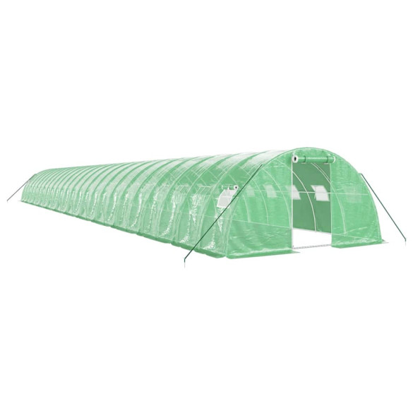 Seră Verde 96m² cu Cadru Oțel | Cultivă Legume și Plante Seră Verde 96m² cu Cadru Oțel | Cultivă Legume și Plante