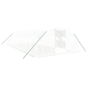 Seră 10x4m - Cadru Oțel, Acoperiș PE 140g/m² 2