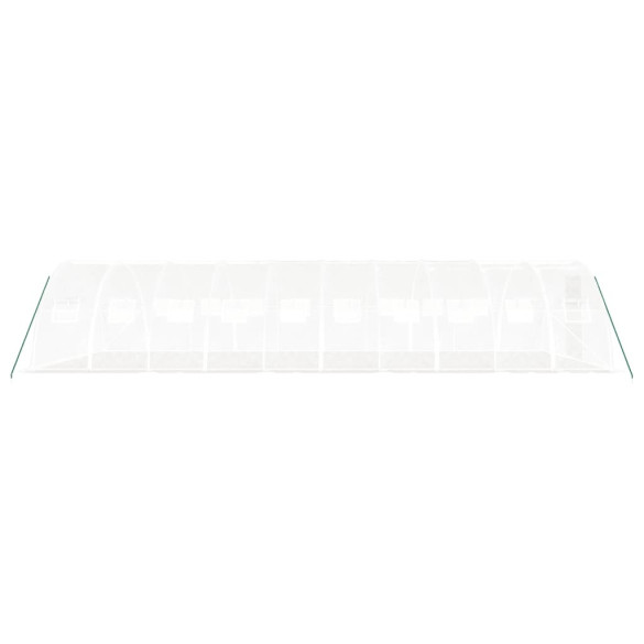 Seră 10x4m - Cadru Oțel, Acoperiș PE 140g/m² Seră 10x4m - Cadru Oțel, Acoperiș PE 140g/m²