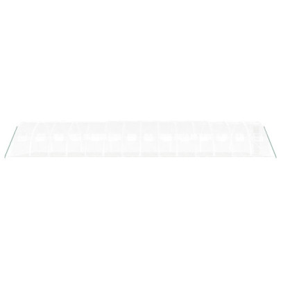 Seră Albă Profesională 14x4m - Cadru Oțel | Livrare Gratuită