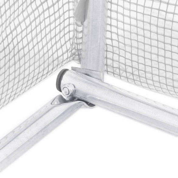Seră Albă din Oțel Galvanizat - 16x4m - Livrare Gratuită Seră Albă din Oțel Galvanizat - 16x4m - Livrare Gratuită